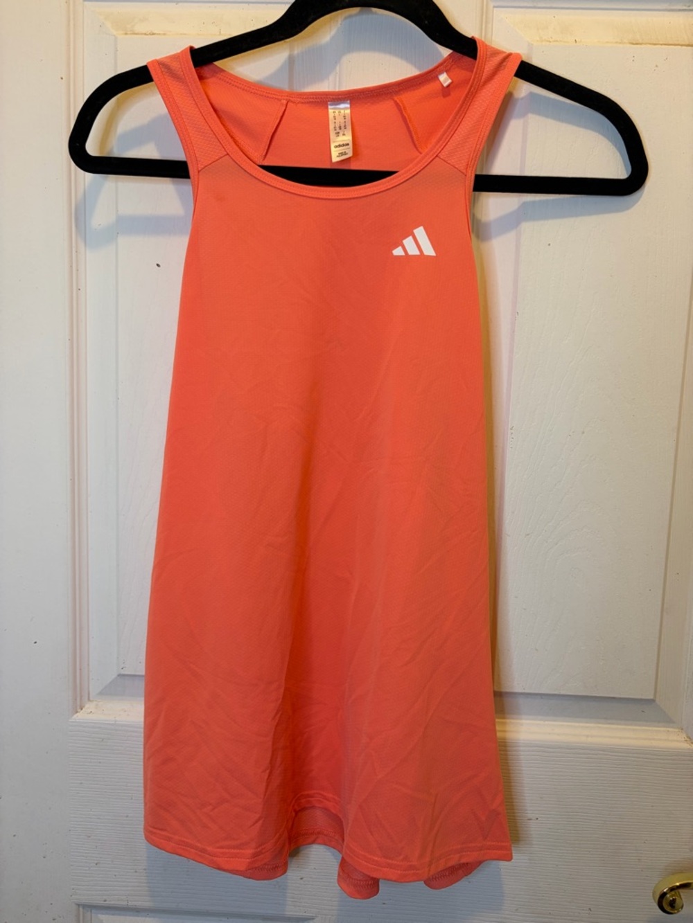 adidas Coral Pink Performance Tank Top